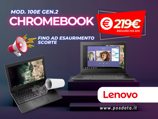 [82CD0001IX] Lenovo - Chromebook mod. 100e Gen.2